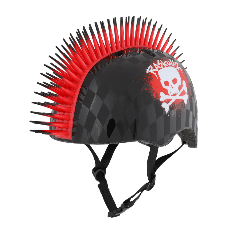 C-PREME RASKULLZ FS (FIT SYSTEM) CHILD HELMET (5+ YEARS) - SKULL HAWK RED