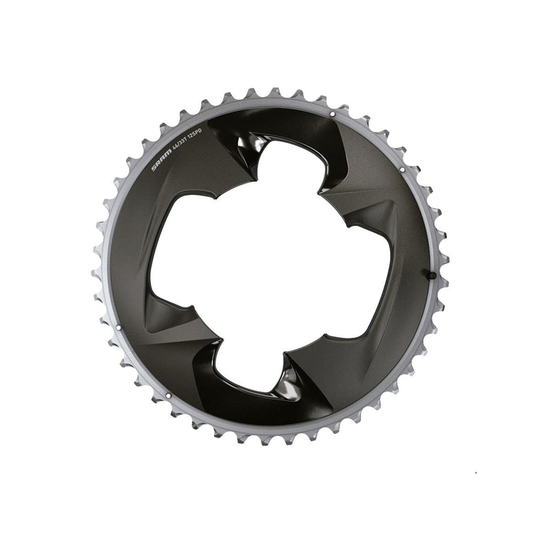 SRAM CHAIN RING ROAD 107BCD 2X12 FORCE WITH COVER PLATE