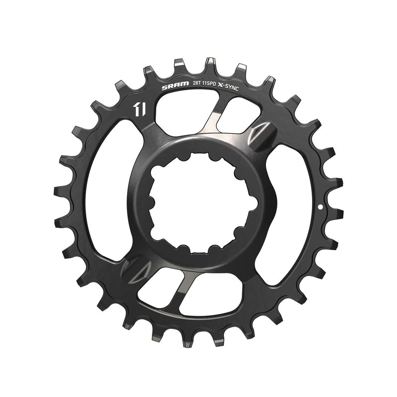 SRAM CHAIN RING X-SYNC 28T DIRECT MOUNT 3MM OFFSET BOOST ALUM 11 SPEED - BOOST DRIVETRAIN ONLY