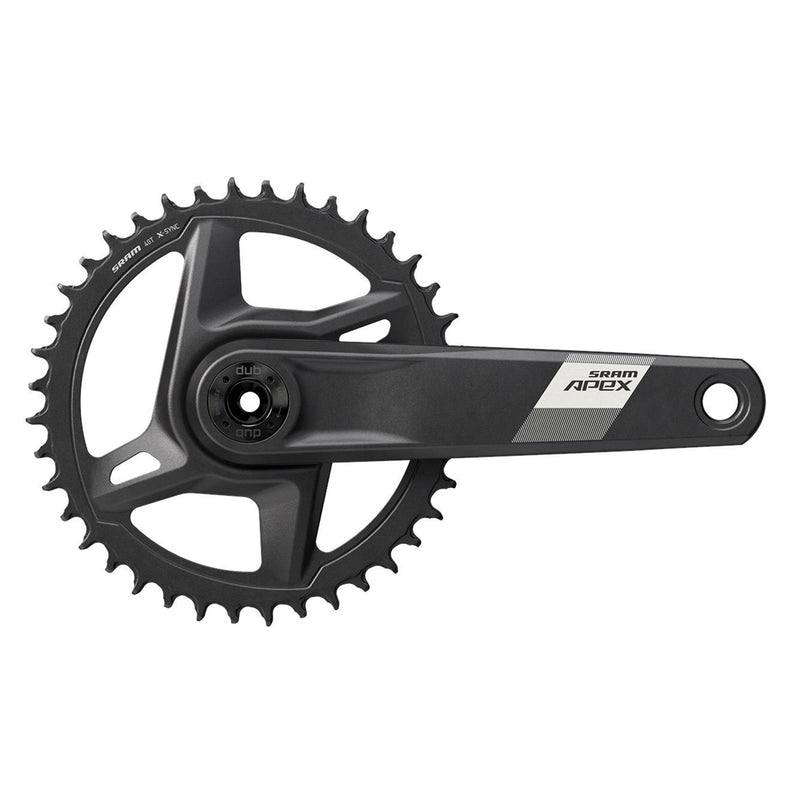 SRAM APEX 1X CRANKSET D1 DUB 83-A CANNONDALE-AI 42T (BB NOT INCLUDED)