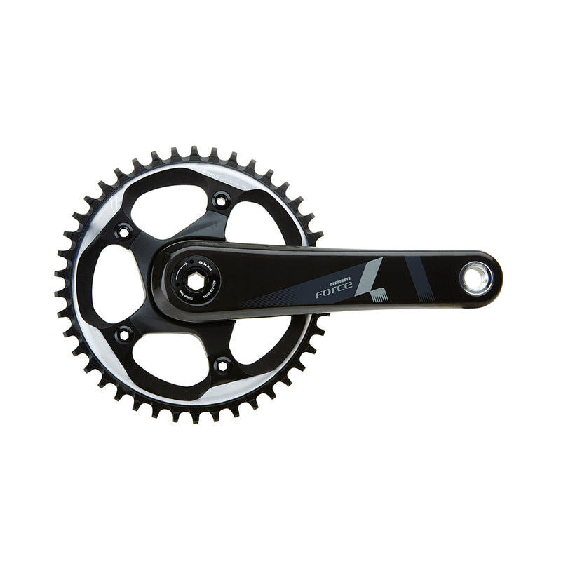 SRAM FORCE1 CRANK SET GXP 170MM W/ 42T X-SYNC CHAINRING (GXP CUPS NOT INCLUDED)