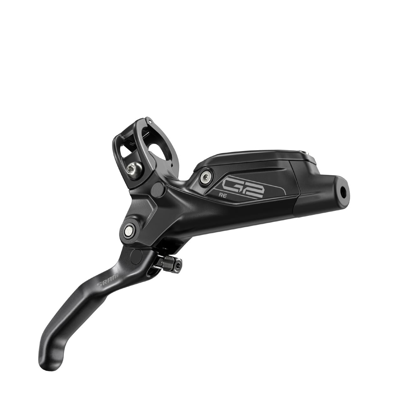 SRAM DISC BRAKE G2 RE (REACH,E-MTB) GUIDE ALUMINUM LEVER CODE 4PISTON CALIPER GLOSS BLACK FRONT 950MM HOSE (ROTOR/BRACKET SOLD SEPARATELY)A2