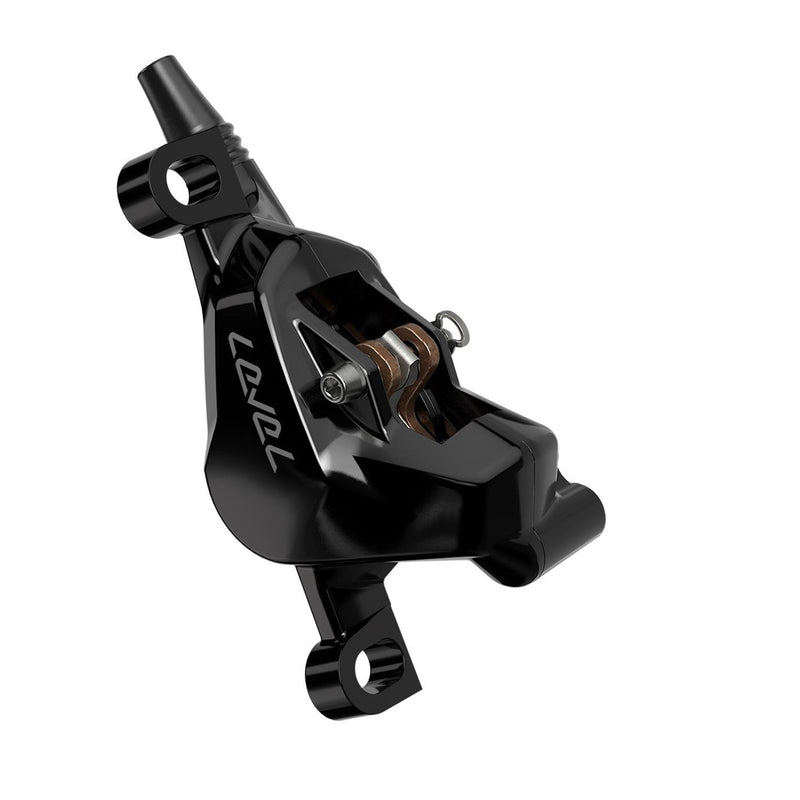 SRAM DISC BRAKE LEVEL SILVER STEALTH 2 PISTON - ALUMINUM LEVER, STAINLESS HARDWARE