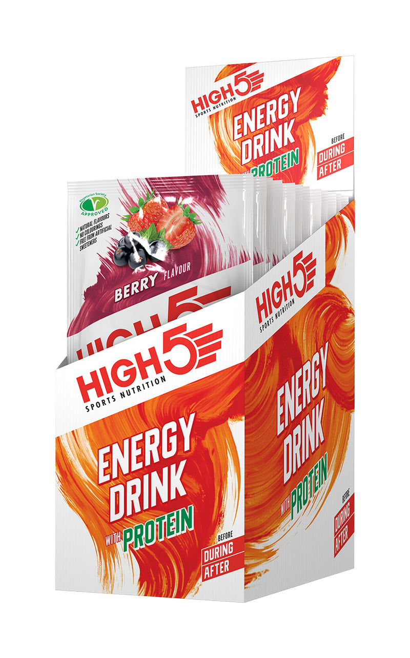 High5 Energy Drink Protein Sachet x12 47g