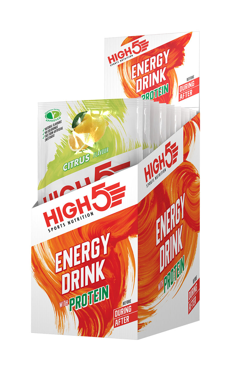 High5 Energy Drink Protein Sachet x12 47g