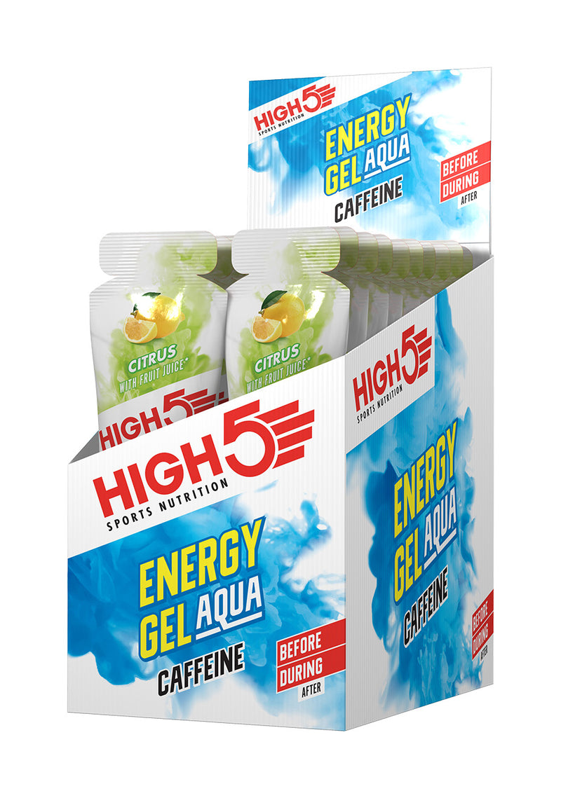 High5 Energy Gel Aqua Caffeine x20 66g