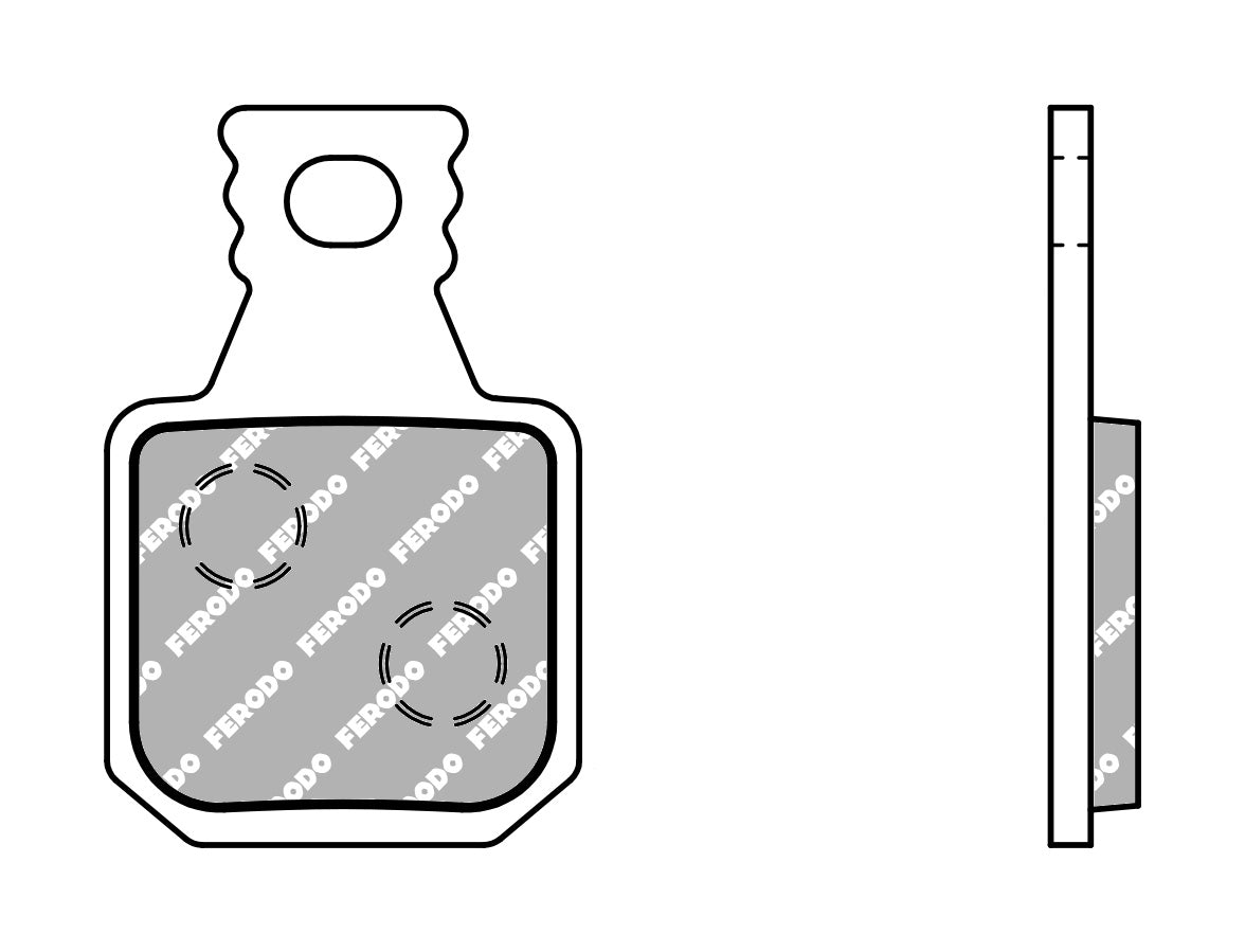 Ferodo FR Racing Disc Pad 013 Magura