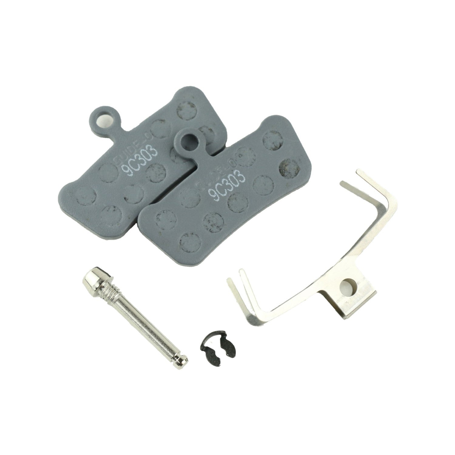 SRAM DISC BRAKE PADS - MEDIUM ORGANIC/STEEL (POWERFUL) - TRAIL/GUIDE/G2- OE MTB PAD