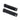 SRAM DH SILICONE LOCKING GRIPS BLACK WITH DOUBLE CLAMPS & END PLUGS
