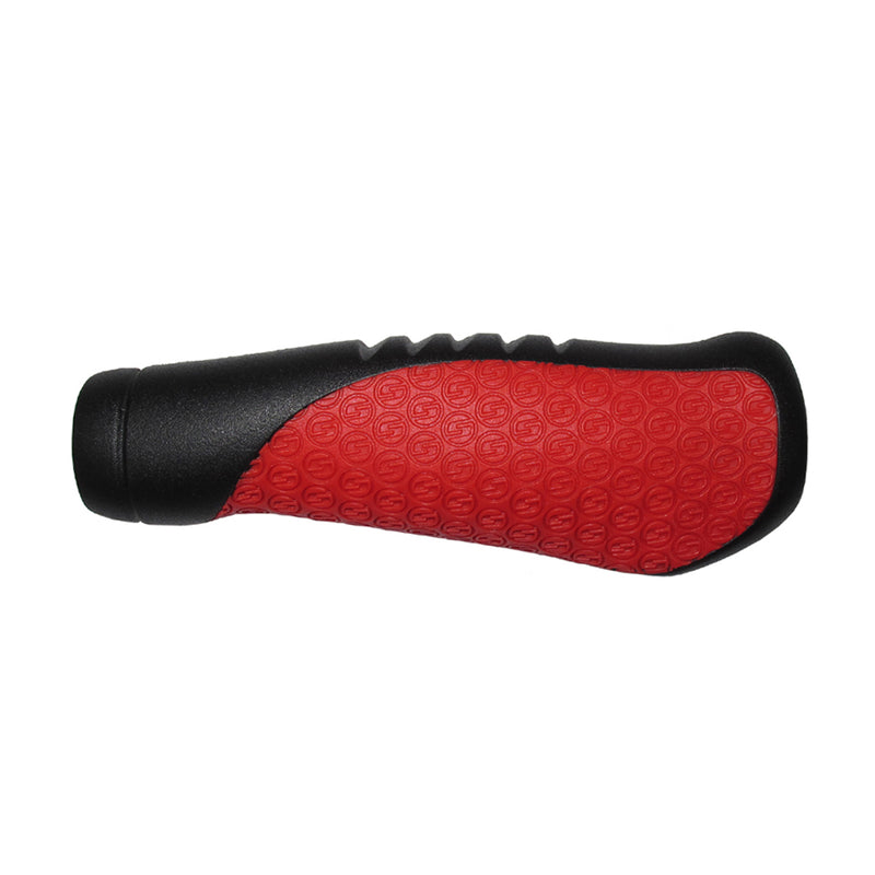 SRAM COMFORT GRIPS BLACK/RED 133MM