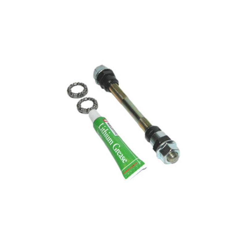 WELDTITE 9MM FRONT AXLE W/ BEARINGS/GREASE