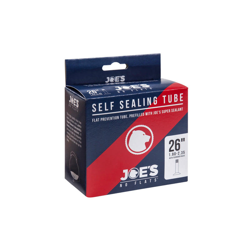 JOE'S NO FLATS MTB SELF SEALING TUBE (26 X 1.90 - 2.235 SCHRADER VALVE)