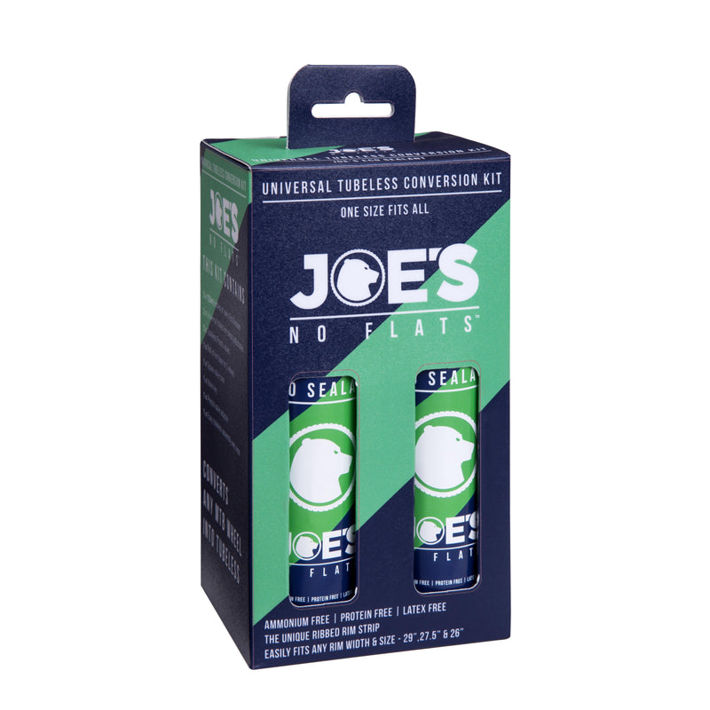 JOE'S NO FLATS UNIVERSAL TUBELESS CONVERSION KIT (ECO SEALANT)