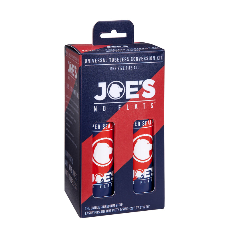 JOE'S NO FLATS UNIVERSAL TUBELESS CONVERSION KIT  (SUPER SEALANT)