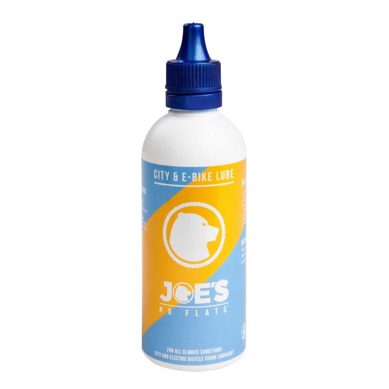 JOE'S NO FLATS YELLOW E-BIKE LUBE 120ML BOTTLE