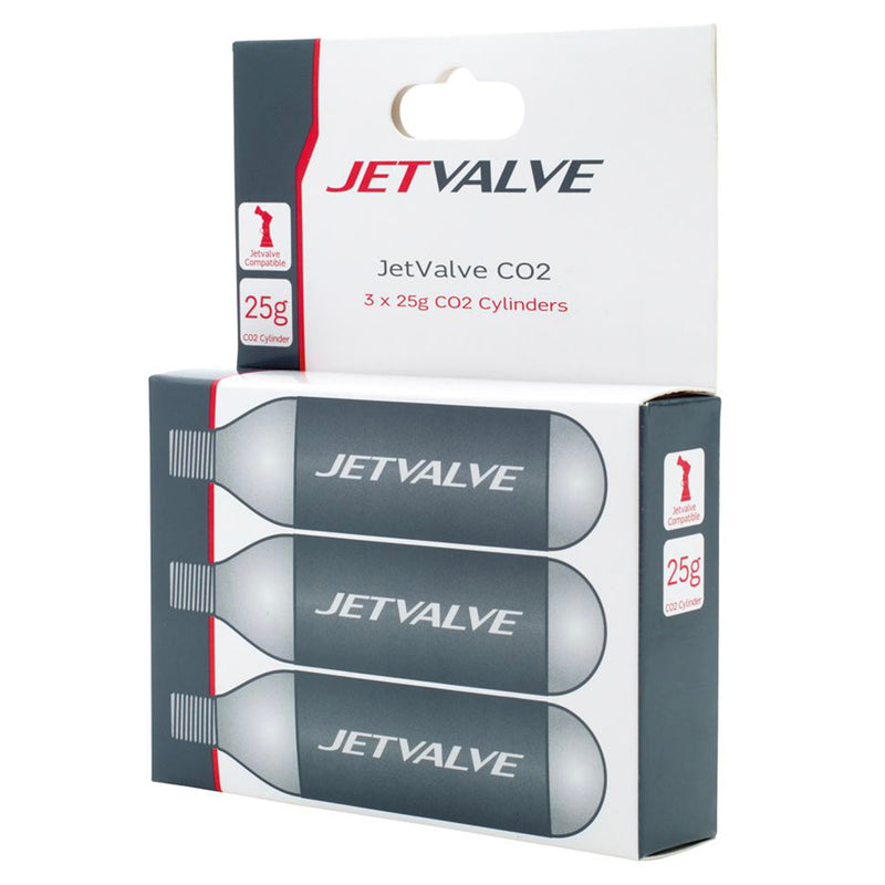 WEDTITE JETVALVE 25G CO2 CYLINDERS X3