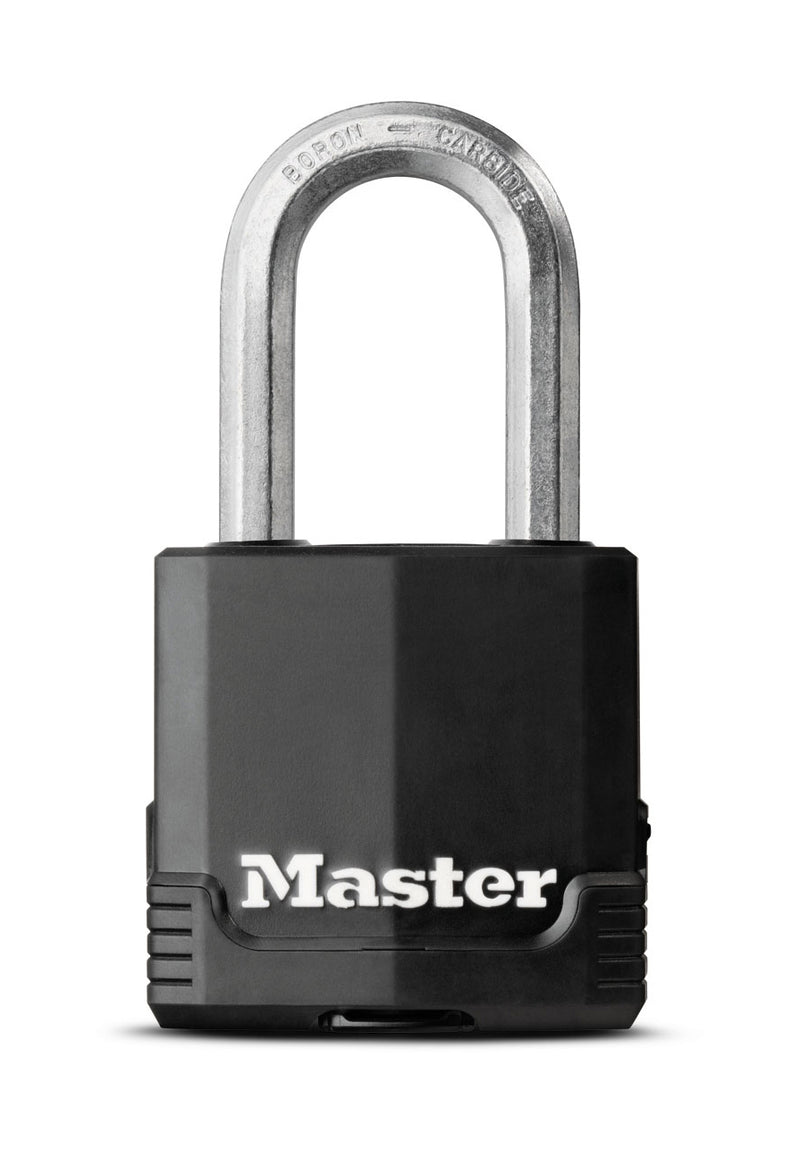 Master Lock Excell Laminated Padlock 49 x 38mm [M115] Black