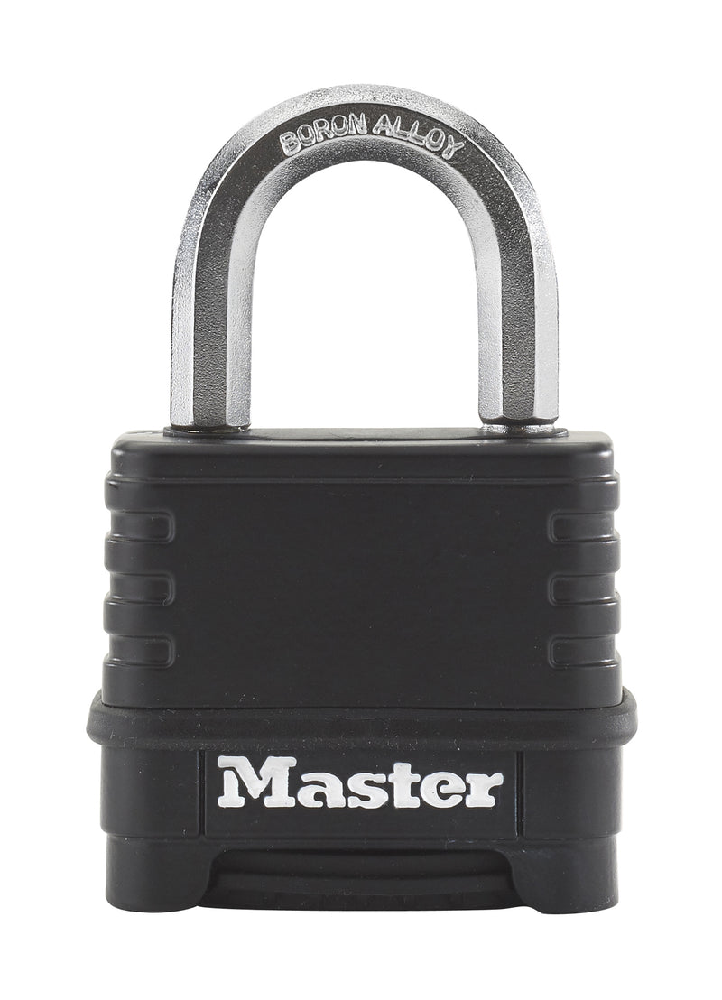 Master Lock Excell Laminated Padlock 57mm [M178] Black