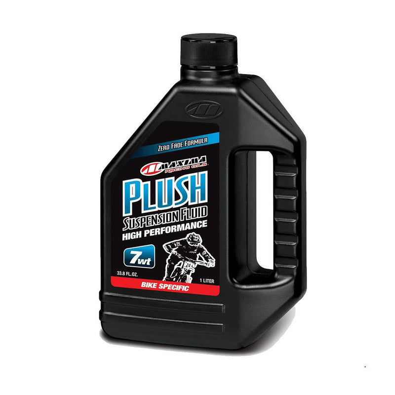 MAXIMA SUSPENSION OIL PLUSH, 7WT 1 LITER BOTTLE - REAR SHOCK