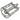 MKS BM-7 ALLOY BODY & PLATE 9/16" AXLE ROAD PEDAL