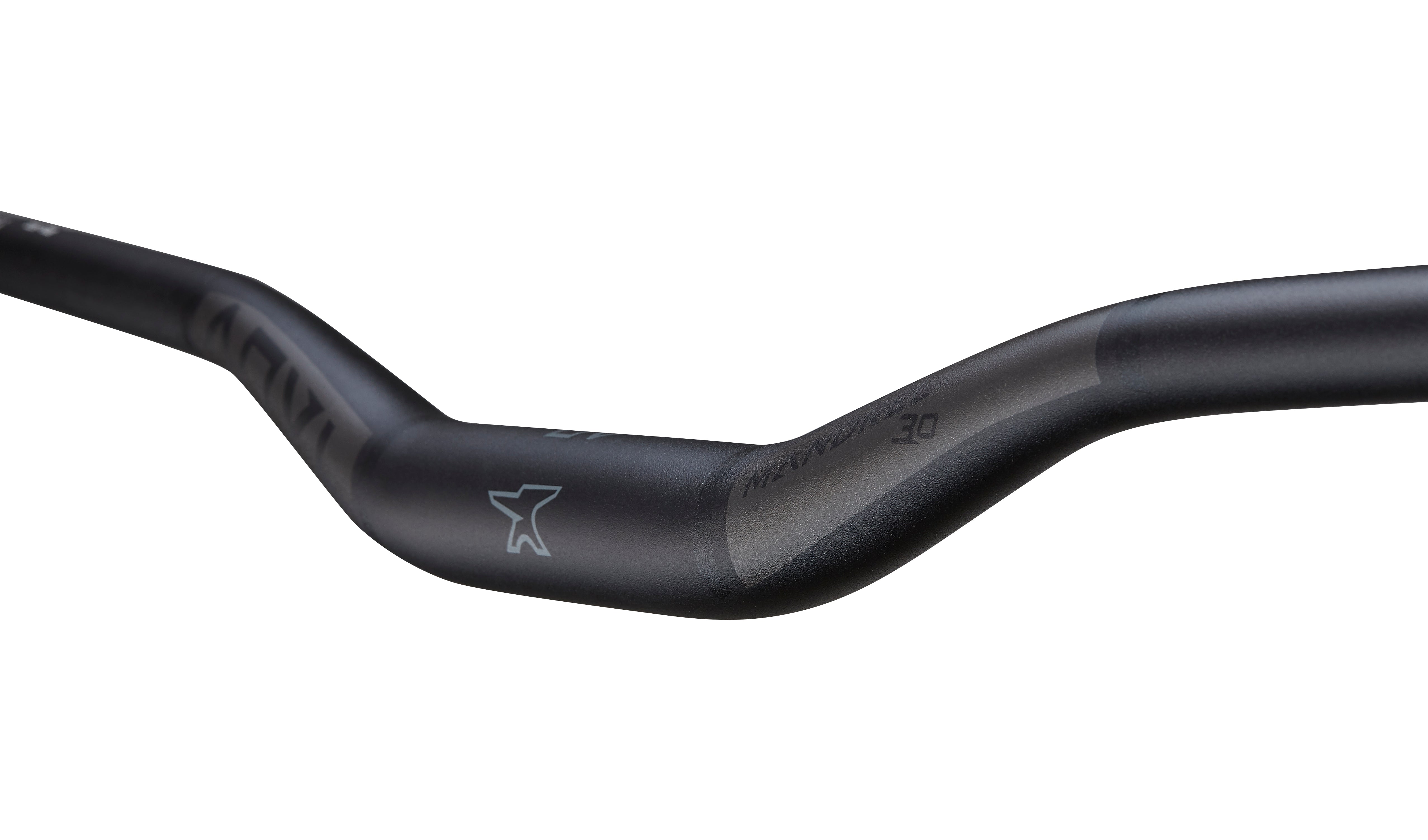 Mandrel Alloy Riser Handlebar V2 Stealth Black