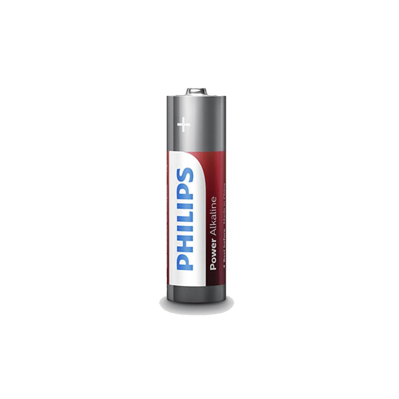 PHILIPS POWER ALKALINE BATTERY LR6 AA CELL X4