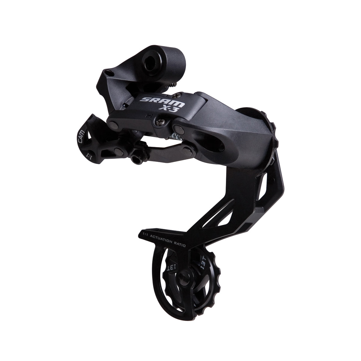 SRAM X3 Rear Derailleur - (7-8spd) Long Cage Black