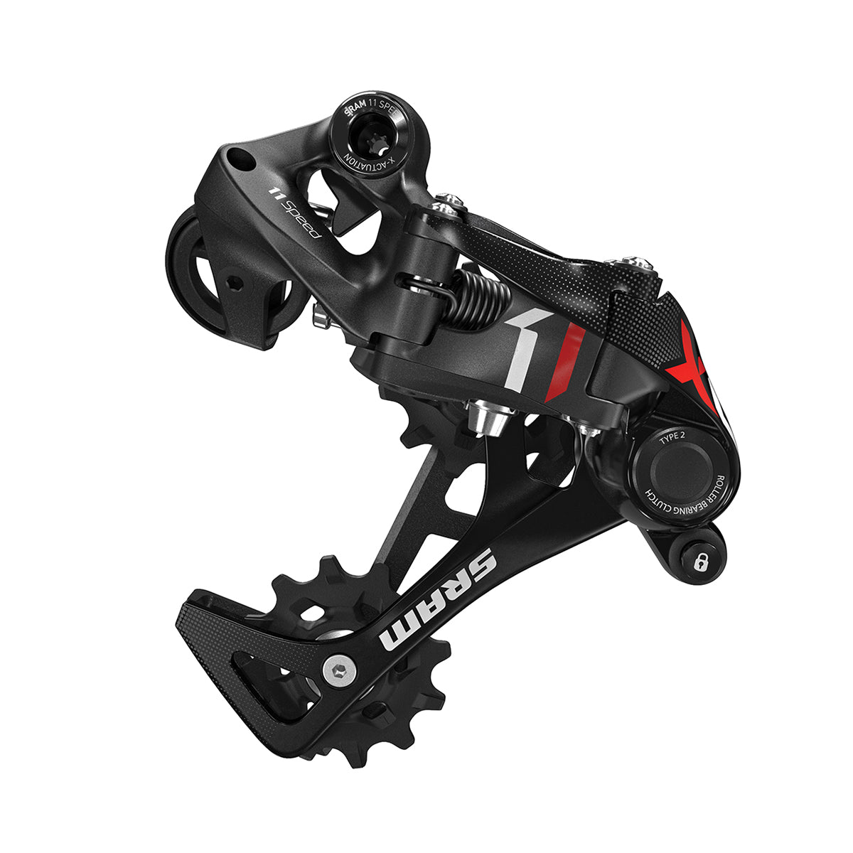 SRAM X01 Rear Derailleur - Type 2.1 - 11 Speed - Red