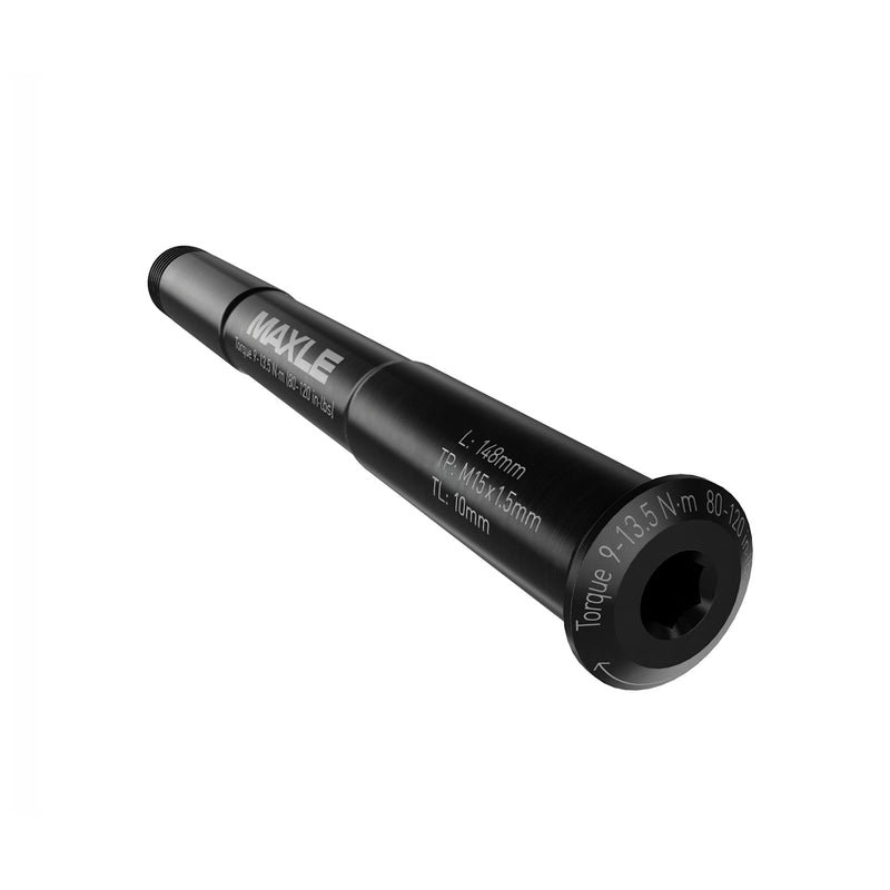 SRAM AXLE MAXLE STEALTH FRONT, 15X100, LENGTH 148MM, THREAD LENGTH 9MM, THREAD PITCH M15X1.50 (NOT COMPATIBLE WITH RS-1) - STANDARD