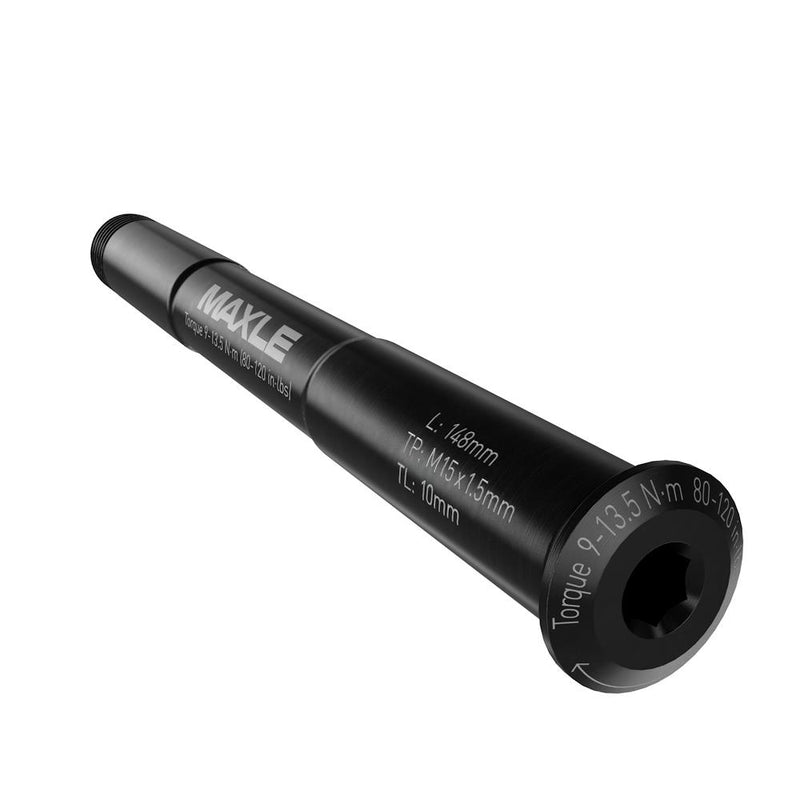 ROCKSHOX AXLE MAXLE STEALTH FRONT, 12X100, LENGTH 134MM, THREAD LENGTH 9MM, THREAD PITCH M12X1.50 - RUDY