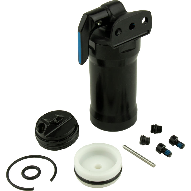 ROCKSHOX REAR SHOCK RESERVOIR ASSEMBLY - 62MM, 380 LOCK (INCLUDES RESERVOIR, INTERNALS) - SUPER DELUXE AIR/COIL RT A1+ (37.5-65)