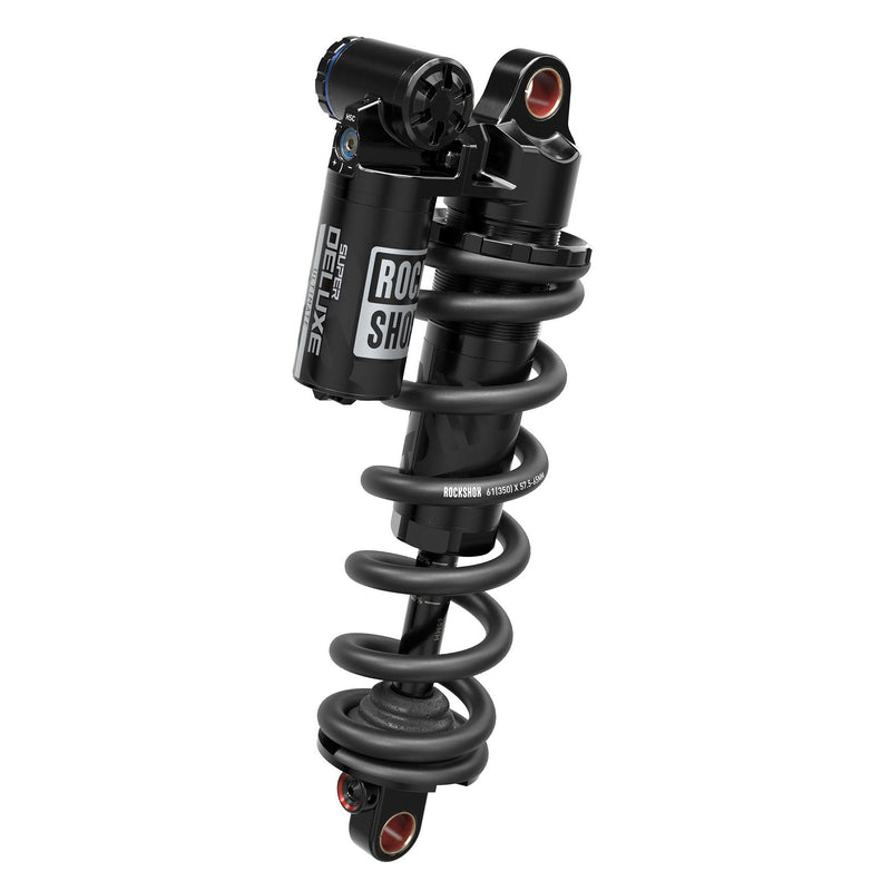 ROCKSHOX REAR SHOCK SUPER DELUXE ULTIMATE COIL DH RC2 - (250X72.5) LINEARREB/LOWCOMP, ADJ HYDRAULIC BOTTOM OUT (SPRING SOLD SEPARATELY) STANDARD STANDARD - B1