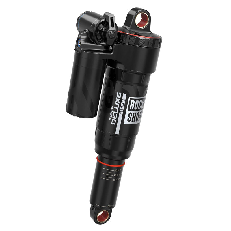 ROCKSHOX SUPER DELUXE ULTIMATE RC2T - 230X65 LINEAR AIR, 0NEG/1POS TOKENS, LINEARREB/MCOMP, 320LB LOCKOUT, STANDARD BEARING(8X30)C1 SANTA CRUZNOMAD 6 2023