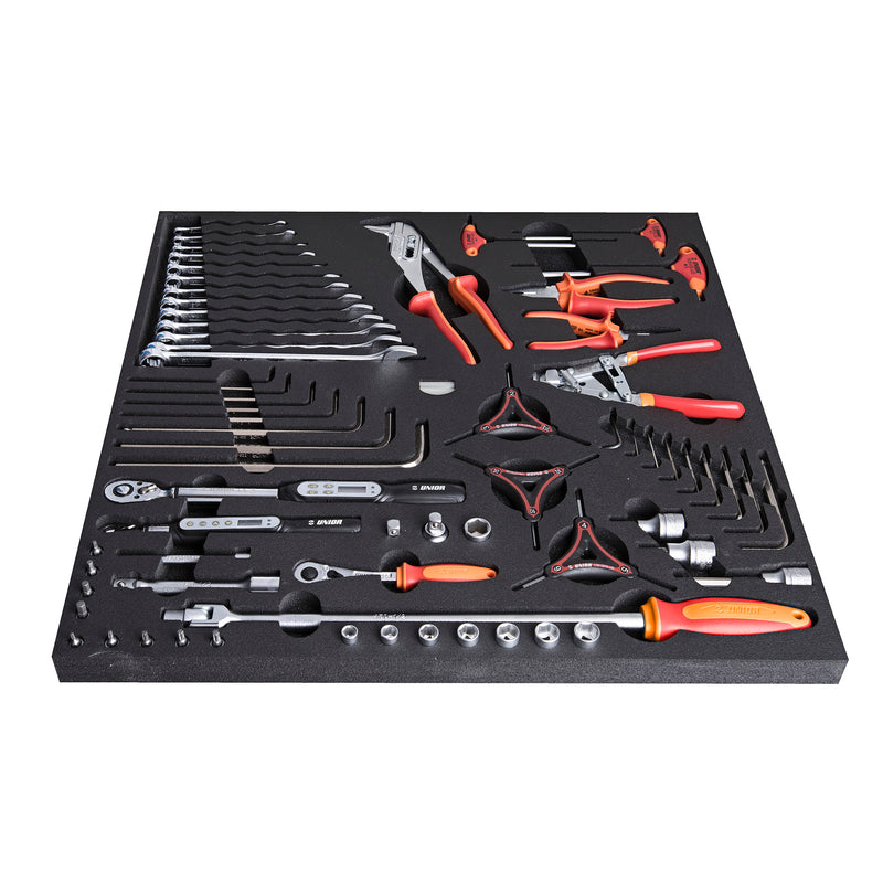 UNIOR SET OF TOOLS IN TRAY 4 FOR 2600A AND 2600C-TORQUE TOOLS AND PLIERS