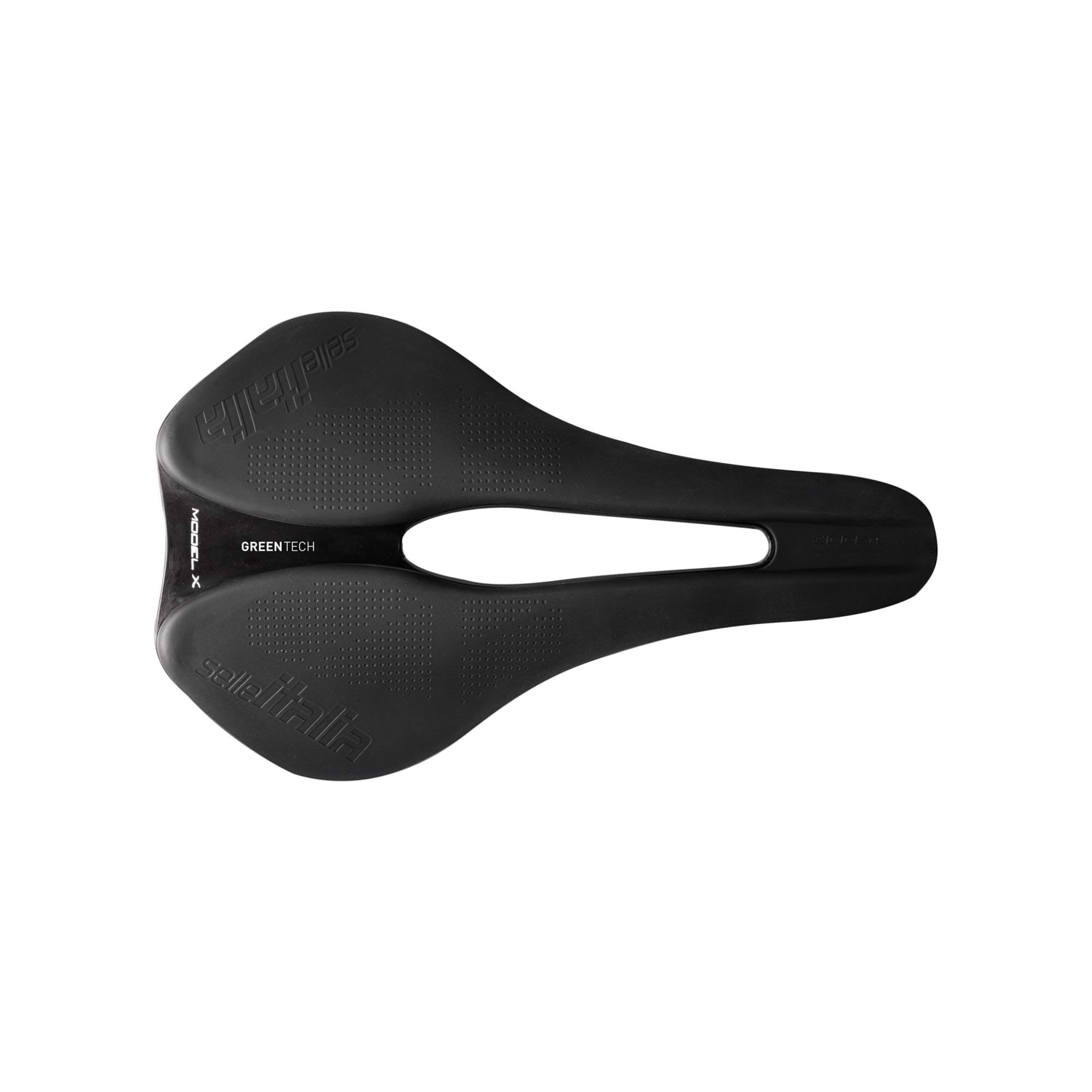 SELLE ITALIA MODEL-X GREEN SUPERFLOW BLACK EDITION SADDLE