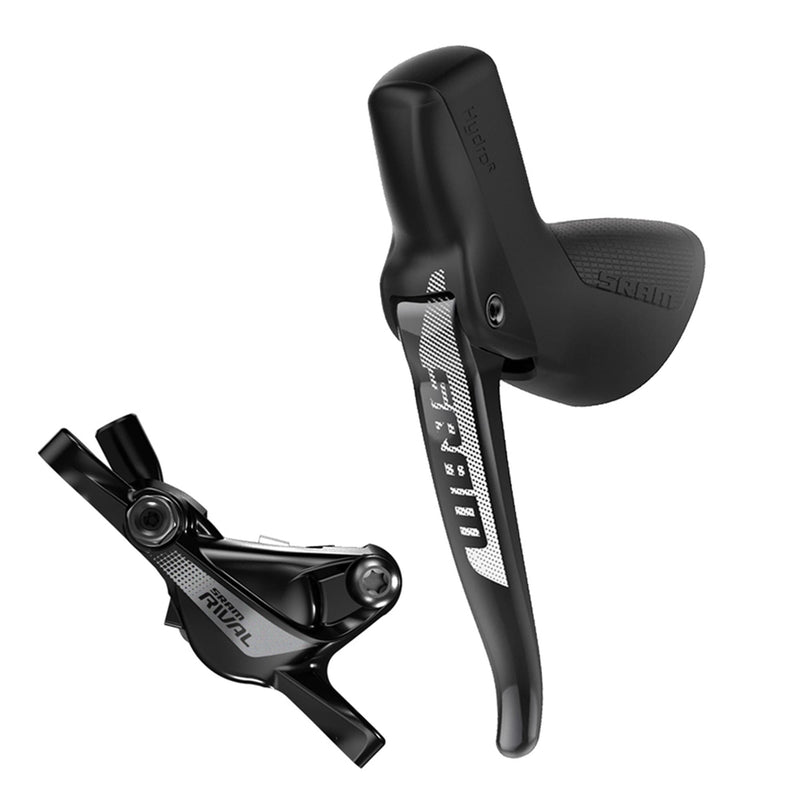 SRAM RIVAL1 HYDRAULIC DISC BRAKE  (UK STYLE) LEFT REAR BRAKE 1800MM W DIRECT MOUNT HARDWARE (ROTOR & BRACKET SOLD SEPARATELY)