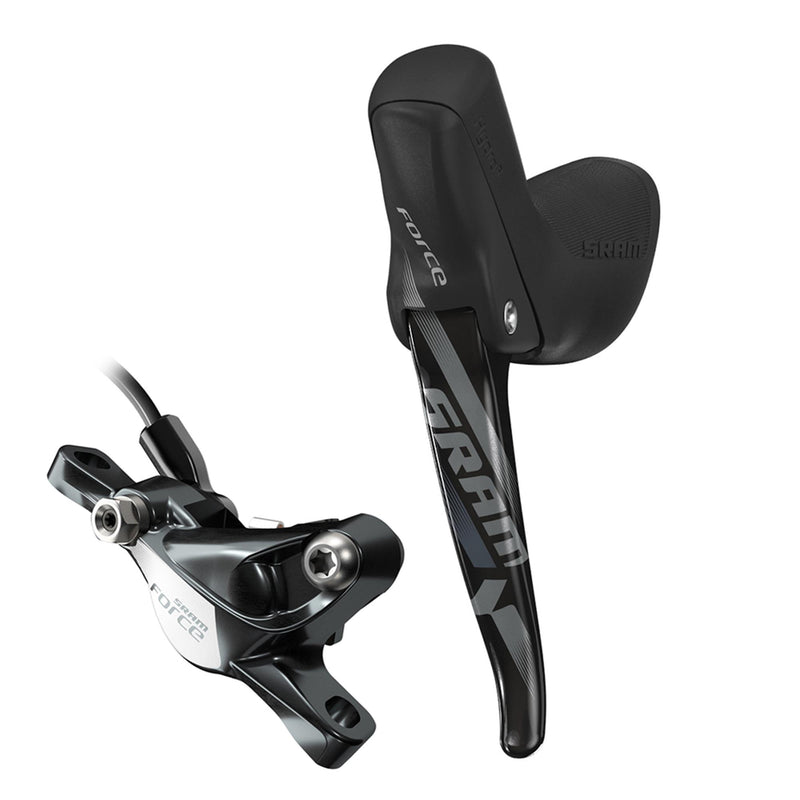 SRAM FORCE1 HYDRAULIC DISC BRAKE  (UK STYLE) LEFT REAR BRAKE 1800MM WDIRECT MOUNT HARDWARE (ROTOR & BRACKET SOLD SEPARATELY)