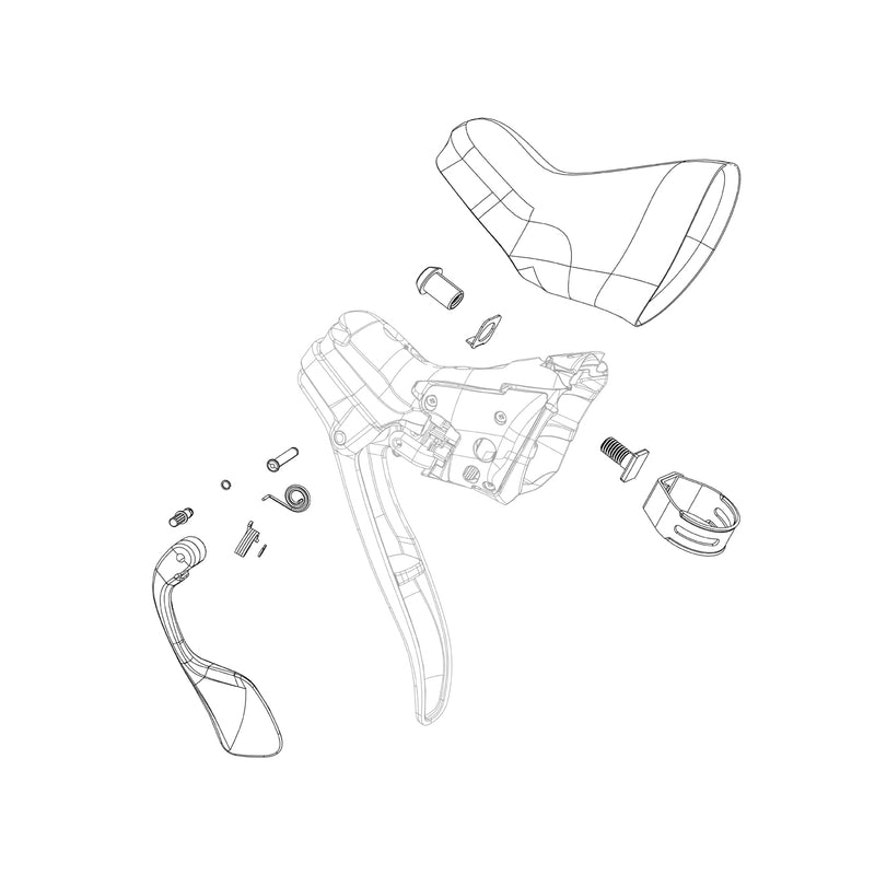 SRAM SPARE - SHIFTER BRAKE LEVER EXCHANGE HYDRAULIC FORCE 22 REAR