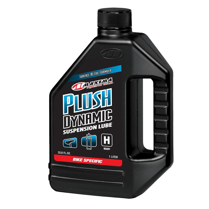 MAXIMA PLUSH DYNAMIC SUSPENSION LUBE HEAVY, 1 LITER BOTTLE - SID/SID SL/RUDY - LOWER LEGS/AIR SPRINGS