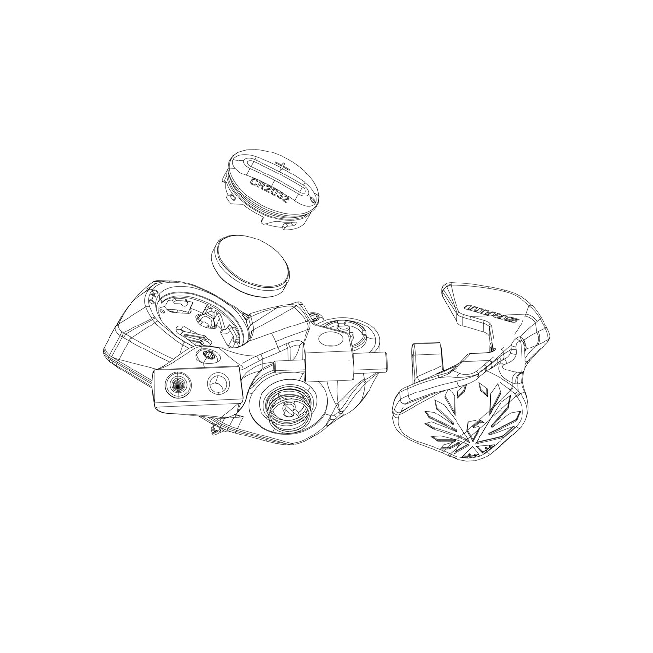 SRAM DISC BRAKE SPARE MMX CLAMP 2023 (INCLUDING CLAMP AND TORX T25 SCREW) MAVEN, DB8, GUIDE/G2, LEVEL, CODE