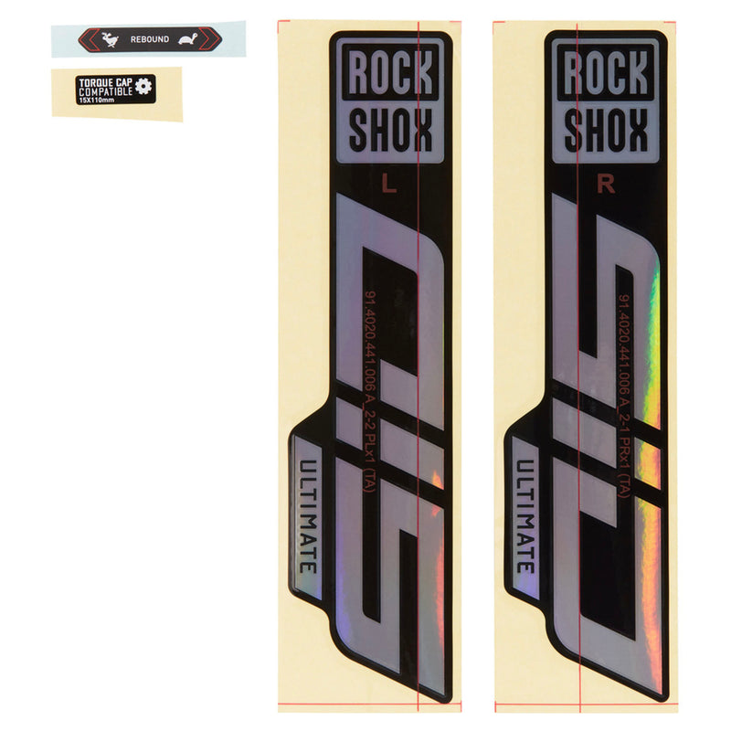 ROCKSHOX FORK DECAL KIT - SID ULTIMATE 27/29 (2021)