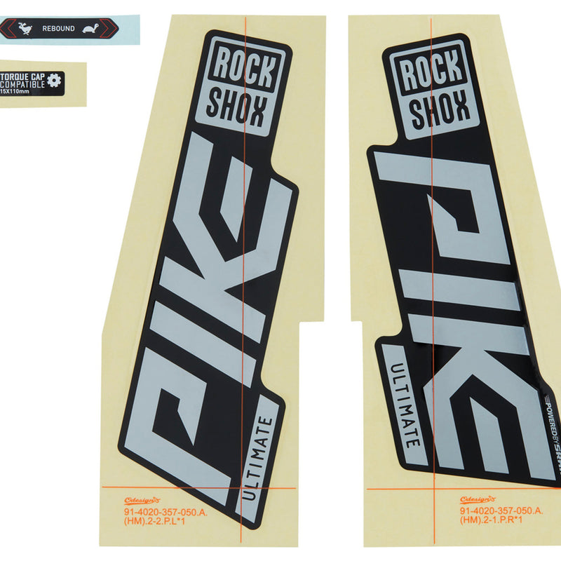 ROCKSHOX FORK DECAL KIT - PIKE ULTIMATE 27/29 (2021)