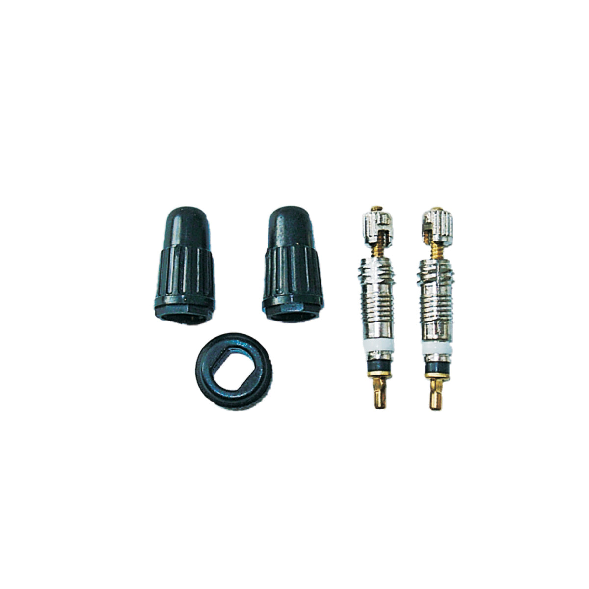 WELDTITE VALVE CORE & CAPS KIT (FOR PRESTA VALVES)