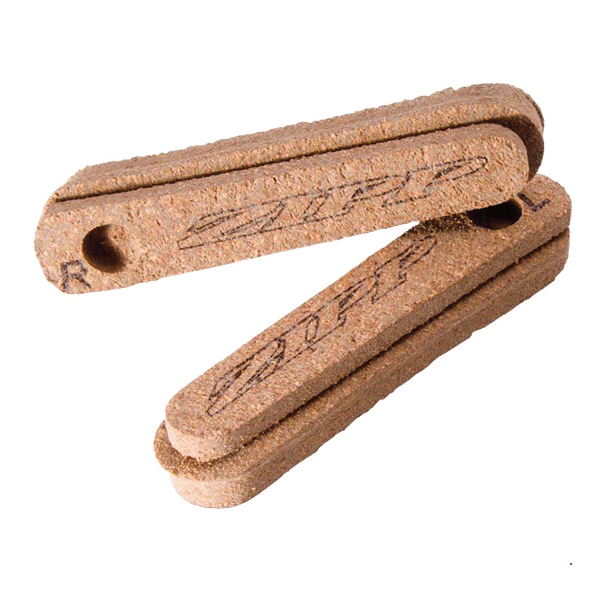 ZIPP TANGENTE CORK COMPOSITE BRAKE PAD INSERTS FOR CARBON RIMS - 1 PAIR