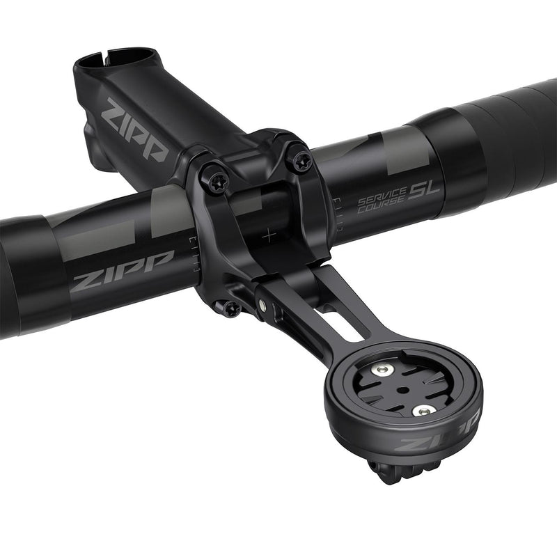 ZIPP SERVICE COURSE SL QUICKVIEW INTEGRATED ROAD COMPUTER MOUNT FOR GARMIN/WAHOO OR HAMMERHEAD, QUARTER TURN/TWIST LOCK