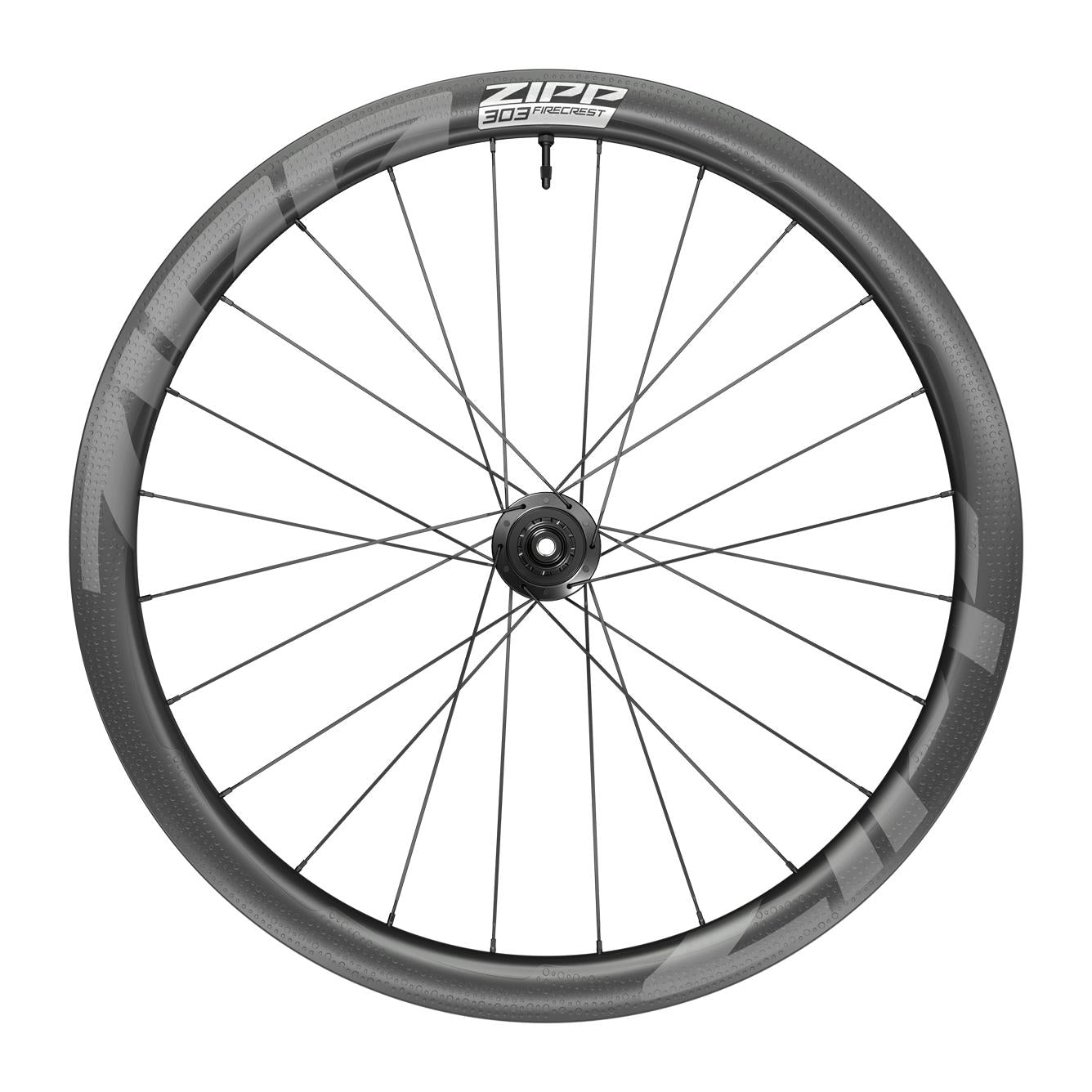 ZIPP 303 FIRECREST CARBON TUBELESS DISC BRAKE CENTER LOCKING 700C REAR 24SPOKES SRAM 10/11SP 12X142MM STANDARD GRAPHIC A1