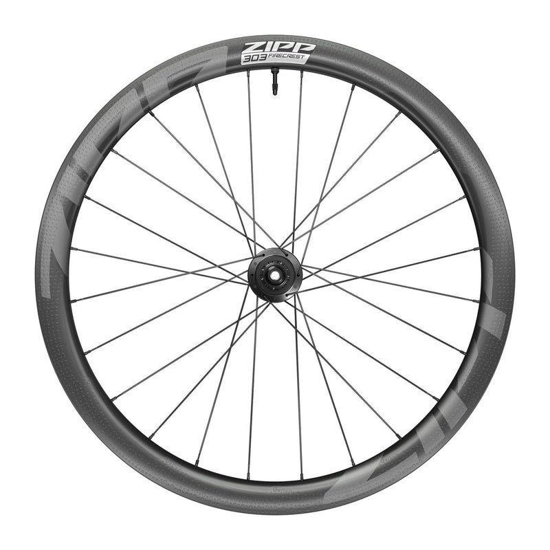 ZIPP 303 FIRECREST CARBON TUBELESS DISC BRAKE CENTER LOCKING 700C REAR 24SPOKES SRAM 10/11SP 12X142MM STANDARD GRAPHIC A1