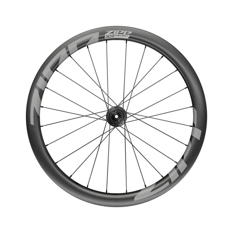 ZIPP 303 FIRECREST CARBON TUBULAR DISC BRAKE CENTER LOCKING 700C REAR 24SPOKES XDR 12X142MM STANDARD GRAPHIC A1