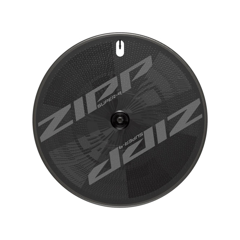 ZIPP SUPER-9 CARBON DISC WHEEL TUBELESS TRACK FRONT WHEEL 40X15MM STANDARD GRAPHIC B1