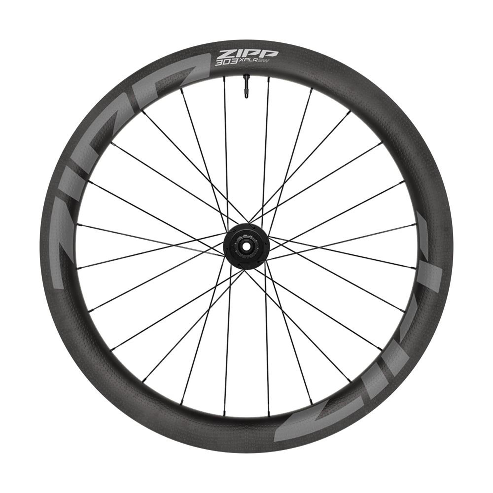 Zipp 303 XPLR SW Carbon Tubeless Disc Brake Center Locking 700C Rear 24Spokes 12X142mm Standard Graphic A1